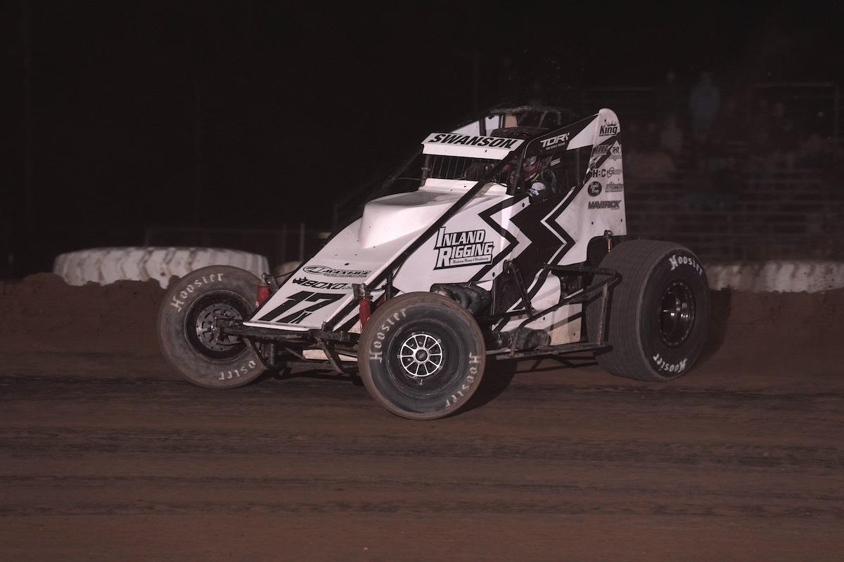 It’s Jake Swanson In USAC-CRA Opener