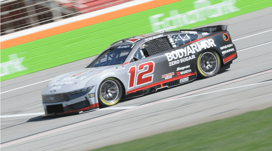 Blaney Edges Cindric For Atlanta Cup Series Pole