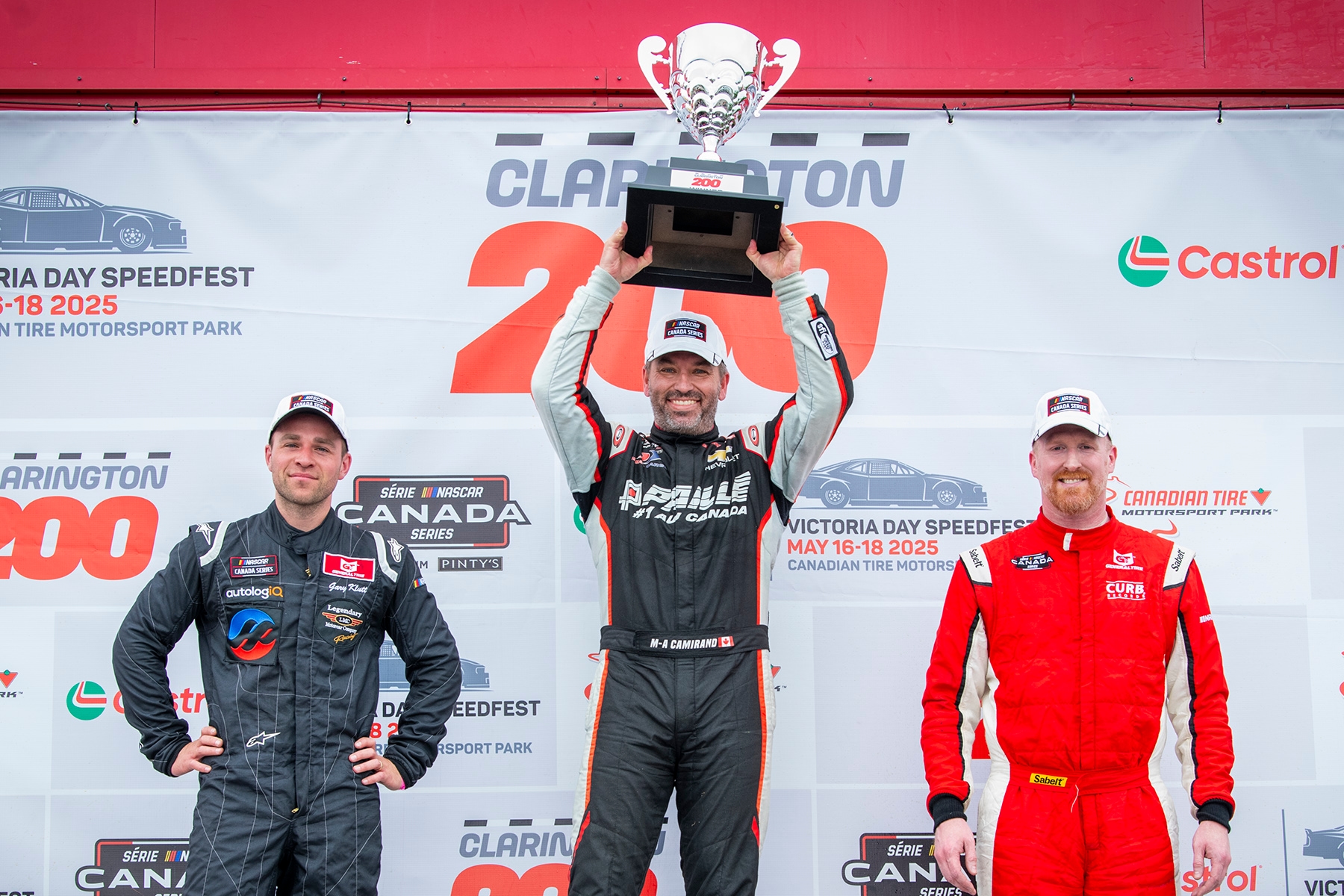 Camirand, NASCAR Kanada Sezonunu Zaferle Başlattı