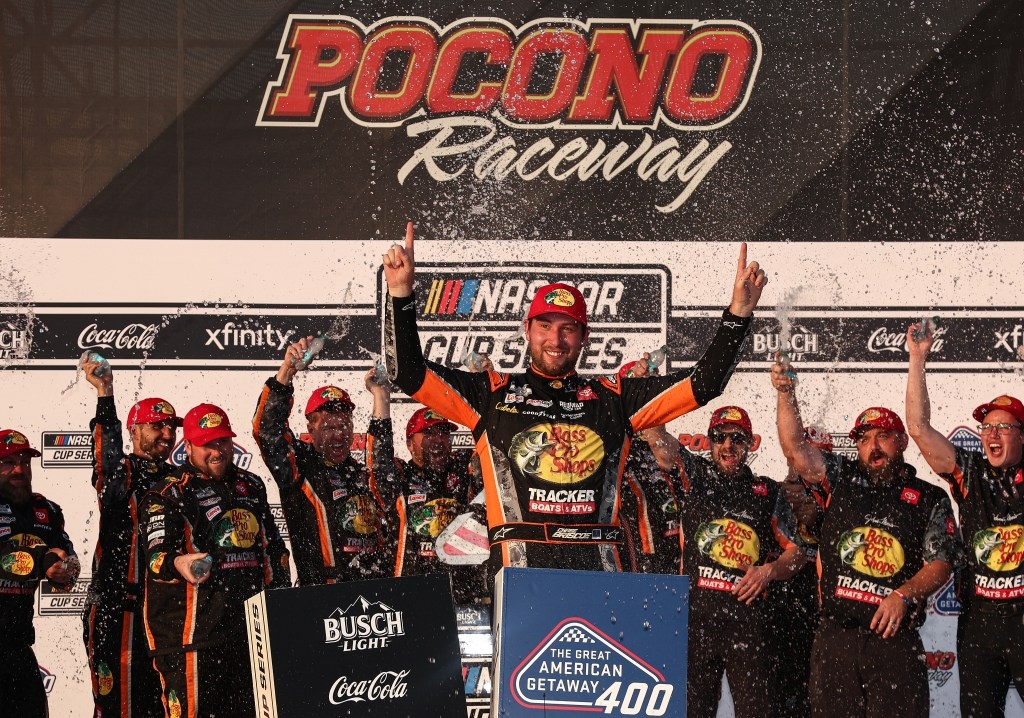 Briscoe Holds Off Hamlin In Suspenseful Pocono Go