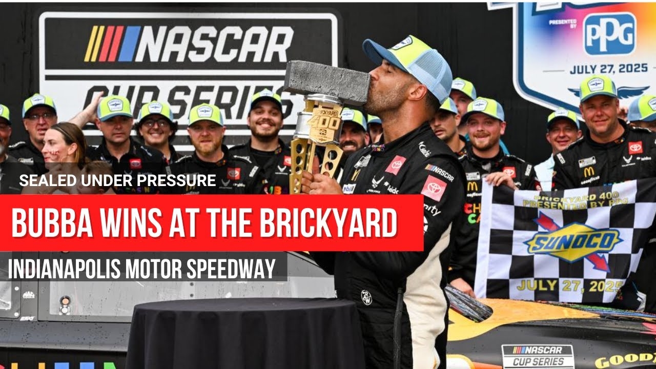 SEALED UNDER PRESSURE: Bubba Wallace Wins At Indy