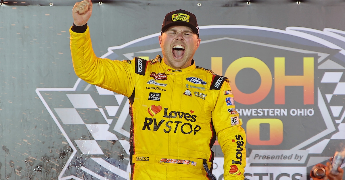 Riggs Recovers For Bristol Truck Series Score