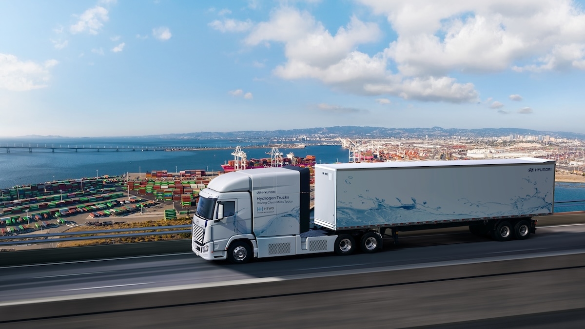 Hyundai und Plus gemeinsam für autonomen Wasserstoff-Lkw: Die Logistik der Zukunft startet in den USA