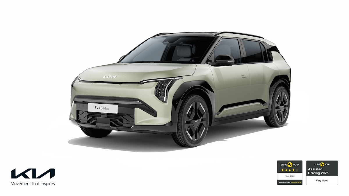 Kia EV3, Euro NCAP sürücü yardım testlerinde en yüksek puanı aldı