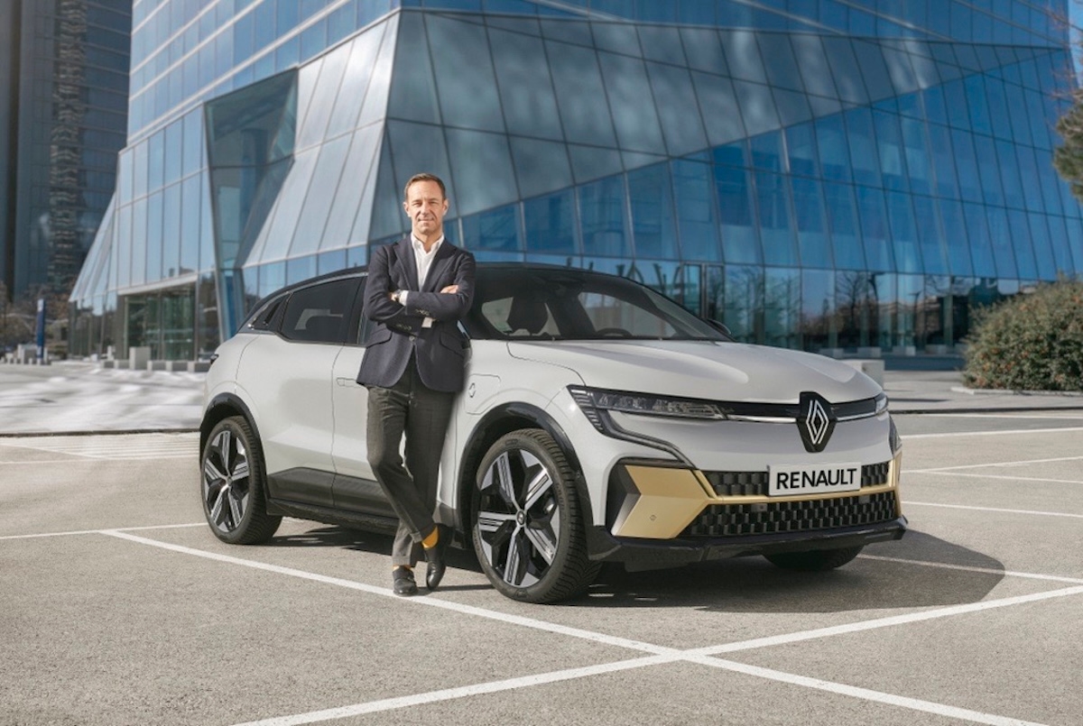 Себастьен Гиг у руля Renault Italia