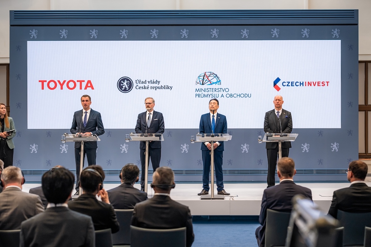 Toyota to produce BEVs in Europe: 245 jobs in the Czech Republic