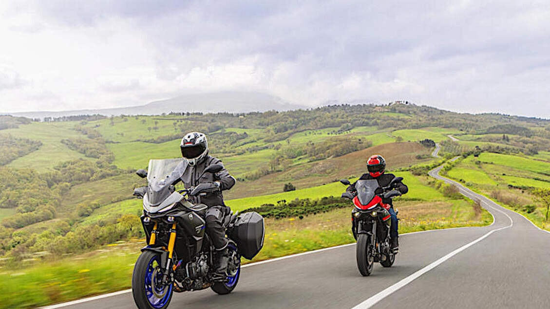 Más tecnología para las Yamaha Tracer 7 y 7 GT 2025