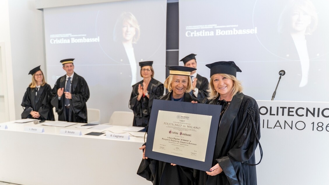 Eredoctoraat in de ingenieurswetenschappen voor Cristina Bombassei