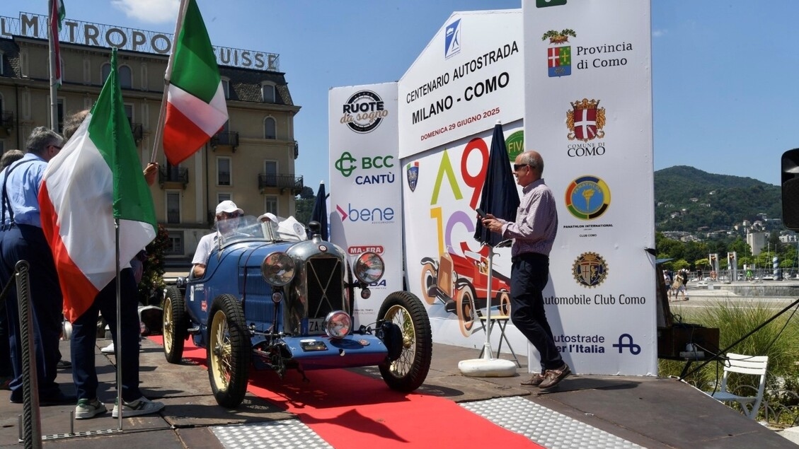 Aci celebrates 100 years of the A9 Milan-Como