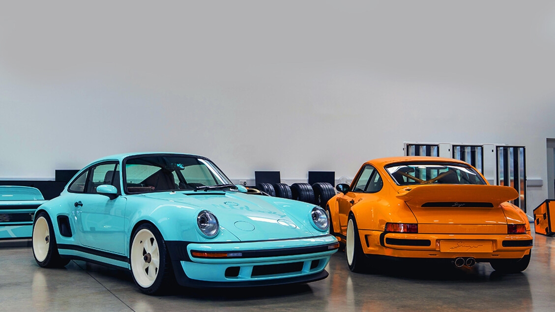 At Goodwood 911 Carrera Reimagined by Singer in 100 examples