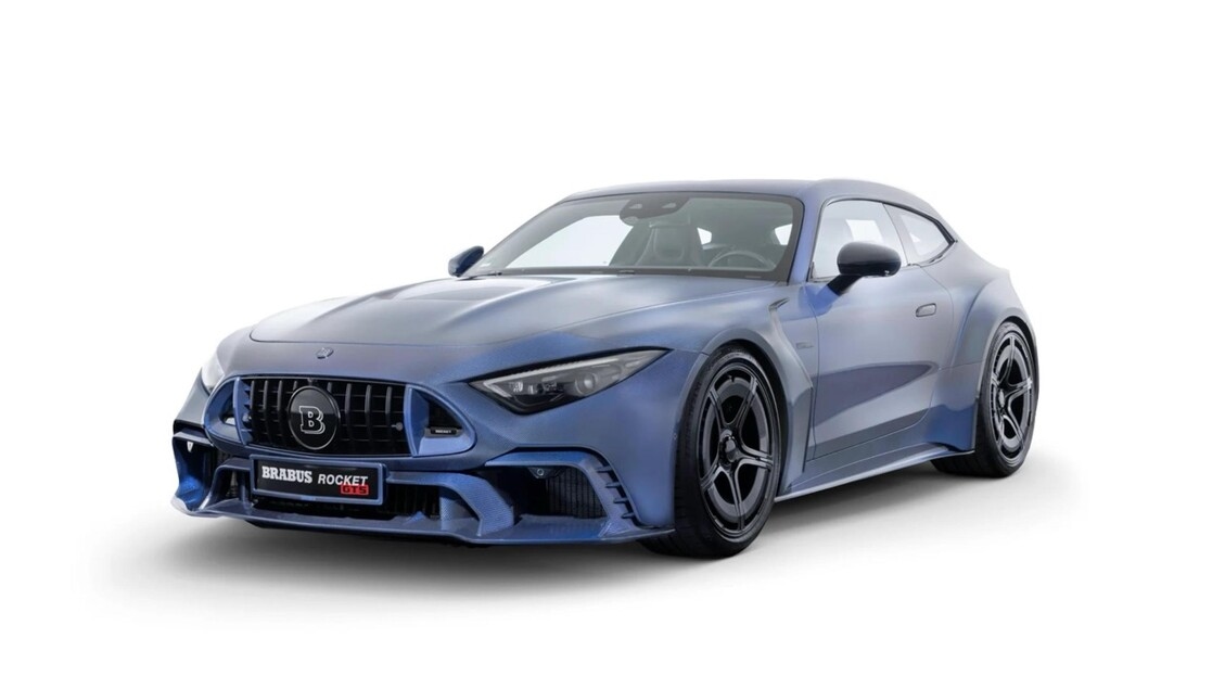 Brabus Rocket GTS Deep Blue, 1000 HP of hybrid power