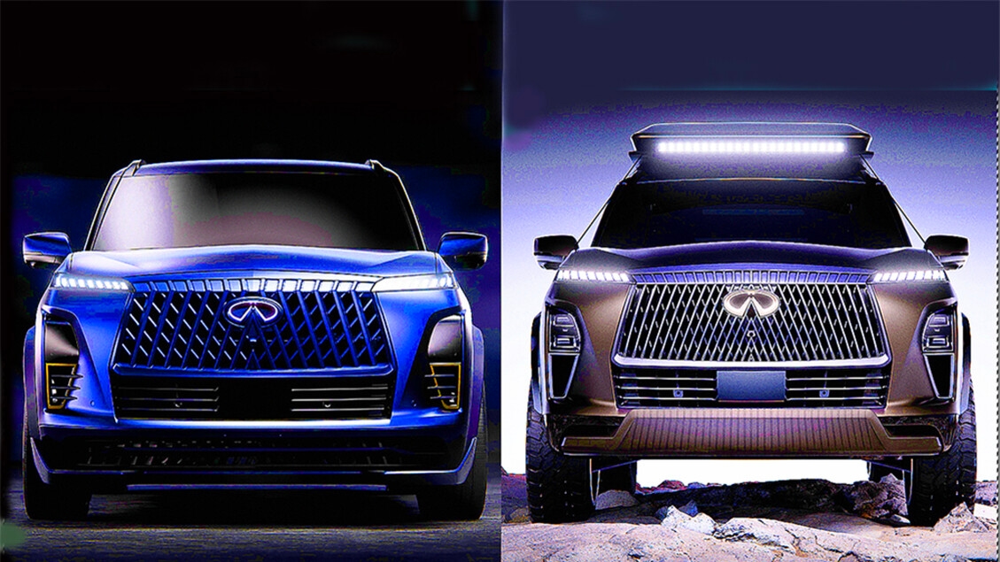 De nieuwe Track Spec en Terrain Spec verbeteren de mogelijkheden van de Infiniti QX80.