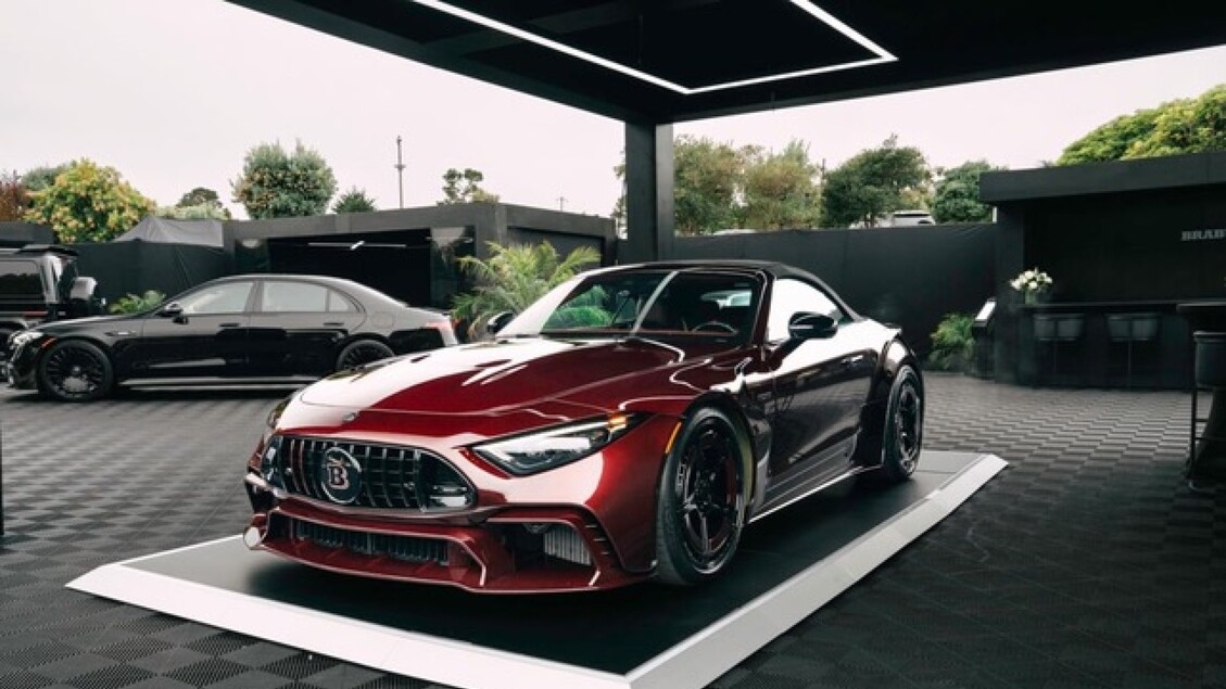 Op Pebble Beach onthulde Brabus nieuwe modellen en wereldpremières.