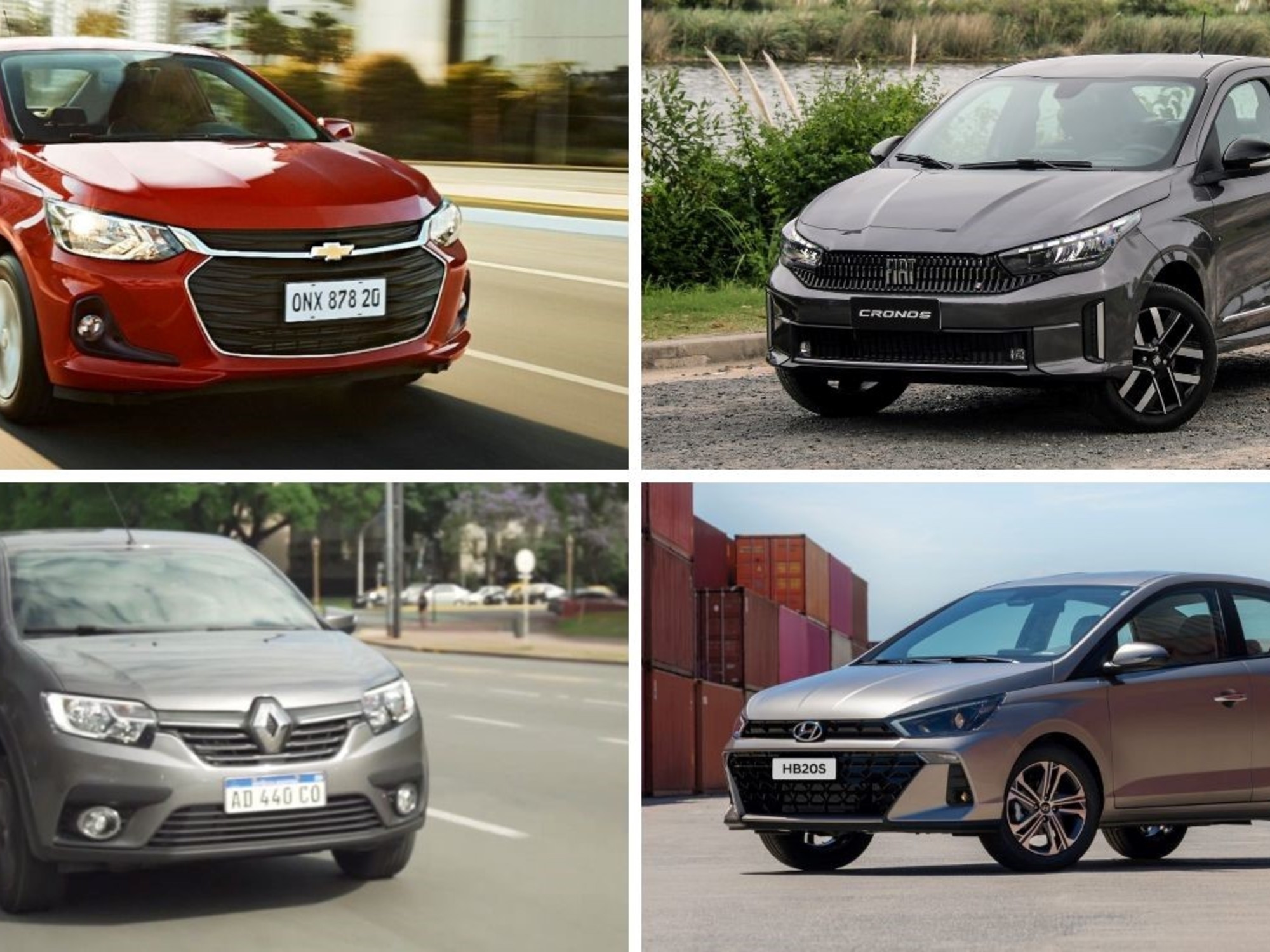 Autos familiares y de trabajo: cuáles son los cinco sedanes más baratos del mercado