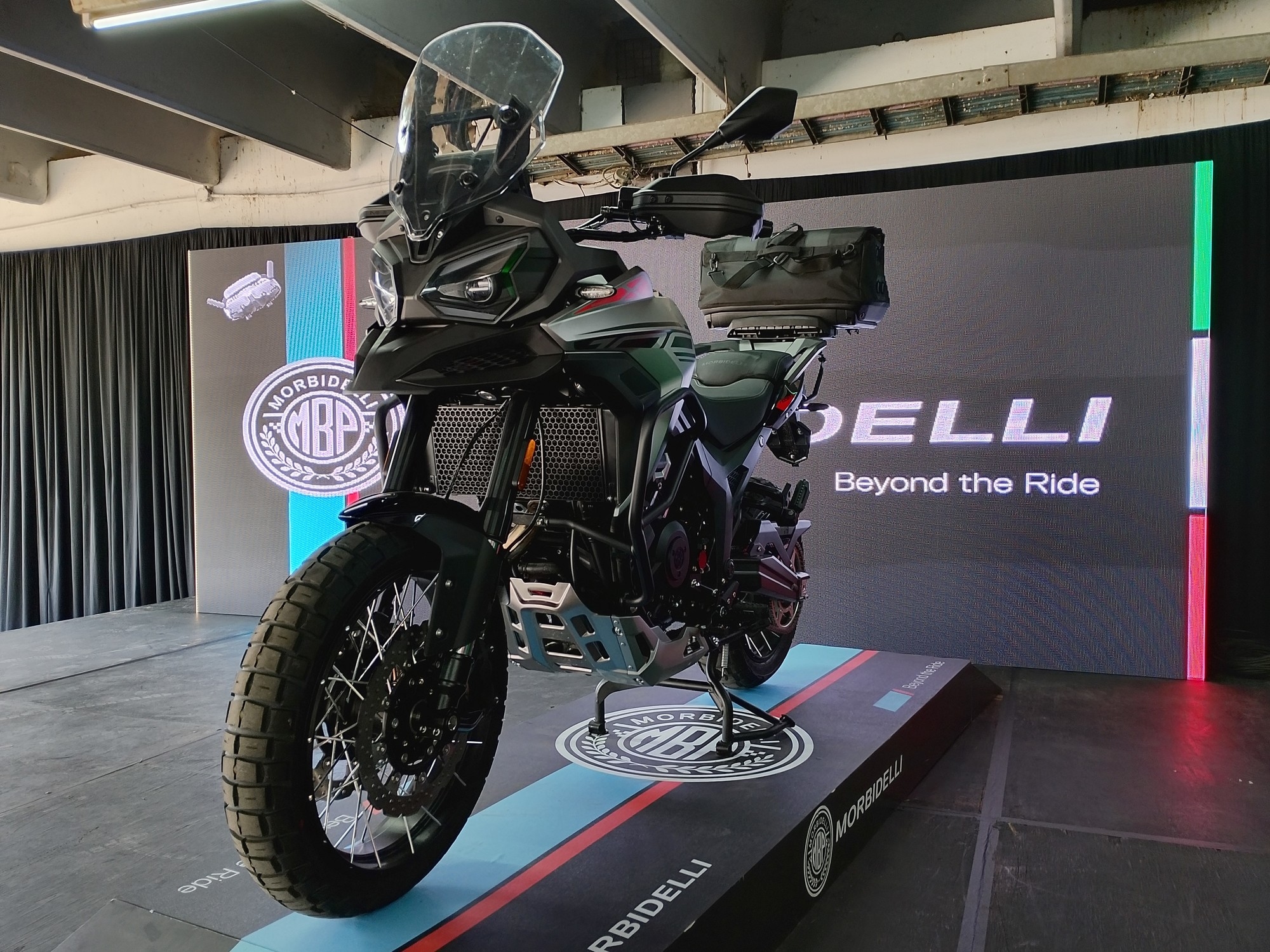 Morbidelli arriveert in Argentinië met vijf modellen en een uitgebreide motortest op het circuit.