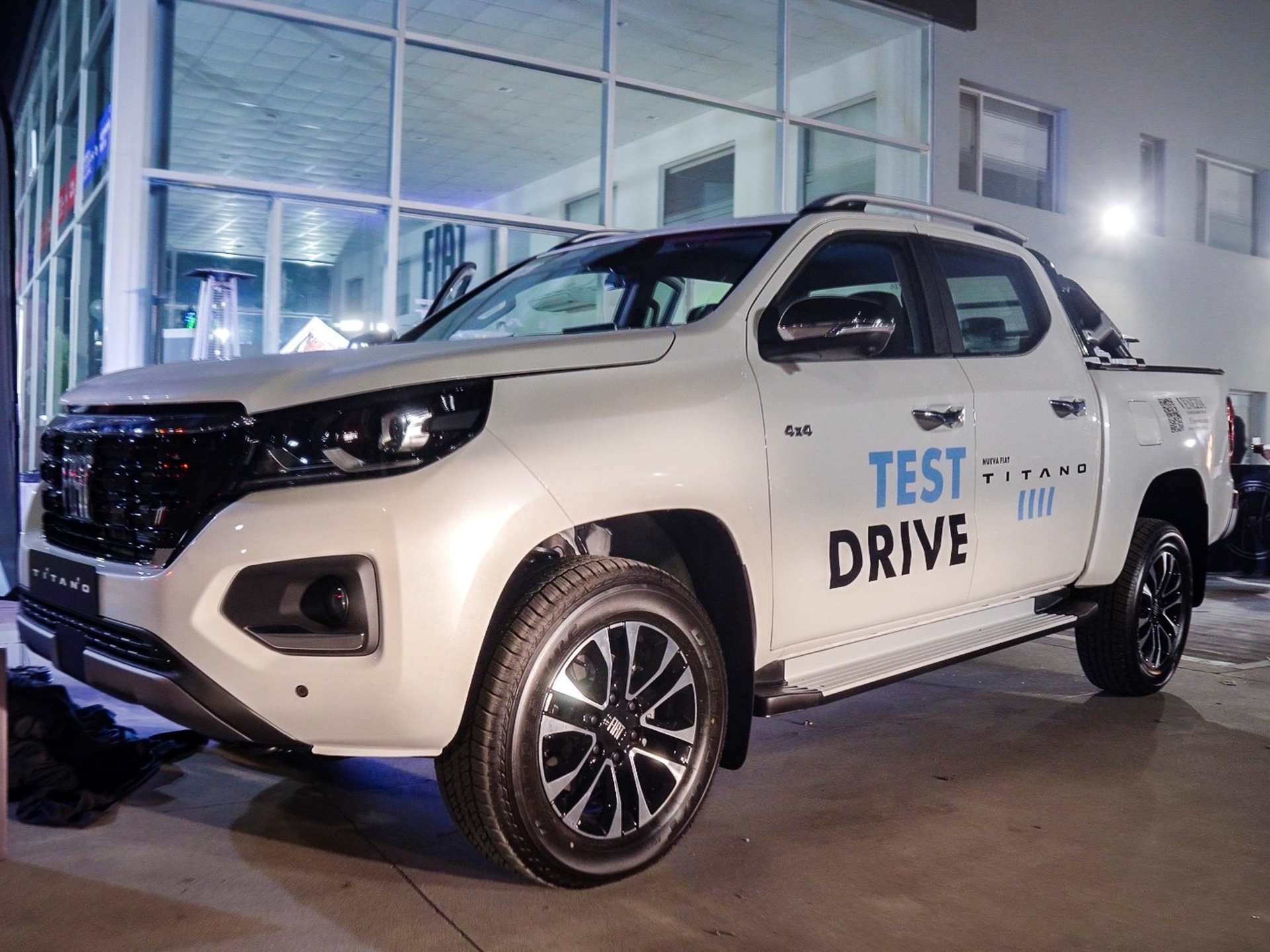 A Titano, nova picape nacional, chegou à Fiat Venezia e já está disponível para test drives.