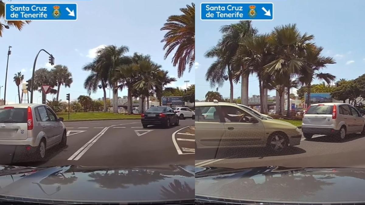 Er fuhr auf Teneriffa auf denkbar schlechteste Weise in einen Kreisverkehr und hätte, wenn nicht ein Auto abrupt gebremst hätte, einen Unfall verursacht: „Er blockierte lediglich die Durchfahrt von vier Fahrzeugen, es hätte schlimmer kommen können.“