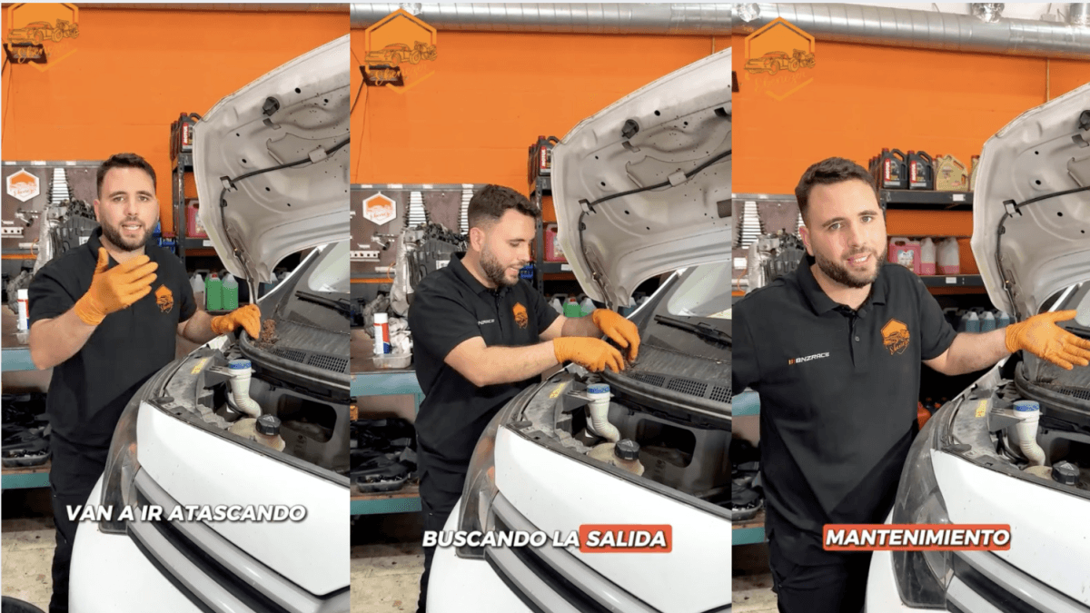 „Ich bin Mechaniker, und wenn Sie das nicht tun, bleibt am Ende Wasser im Auto, weil die Abflüsse verstopfen.“