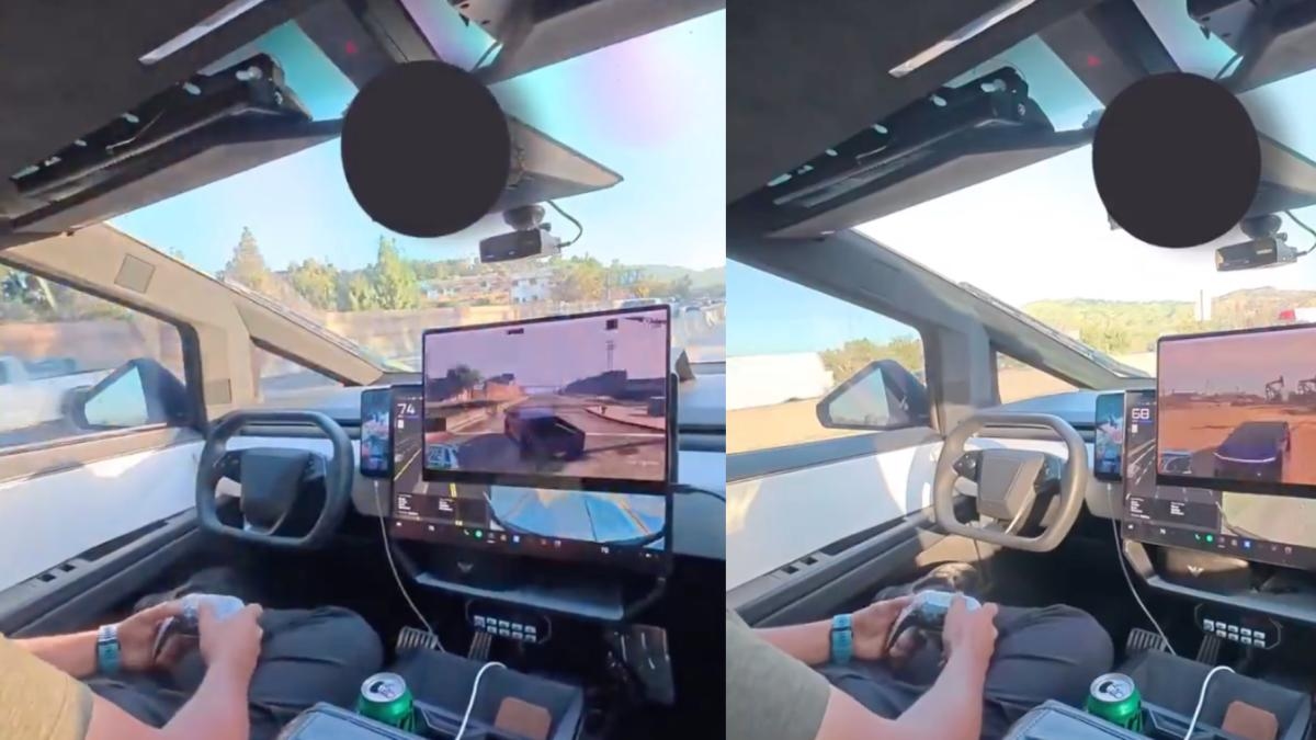 Le immagini surreali di un conducente di Tesla Cybertruck che gioca a GTA sono scandalose: "Questo è il genere di cosa che alla fine rovinerà tutto per tutti: l'azienda, gli azionisti, gli utenti..."