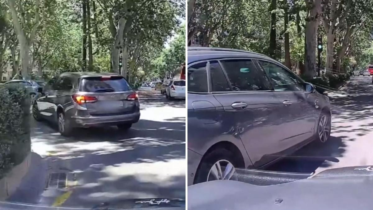 Comparte el vídeo de una persona que casi se mete en dirección prohibida en una calle de Valencia y le llueven las críticas: “Paciencia le llaman”