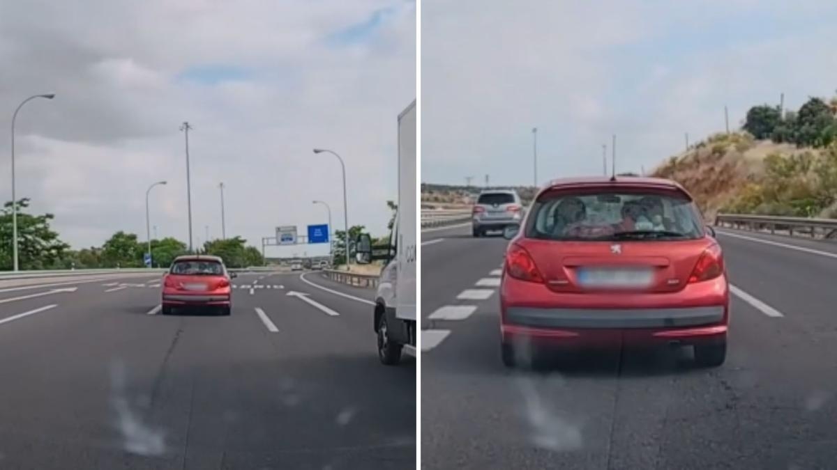 Toledo'ya doğru giden bir otoyolda bir sürücünün kötü davranışı birçok insanı çileden çıkardı: "Günlük şeyler."