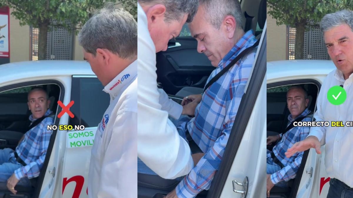 L'errore che si commette quando si allaccia la cintura di sicurezza dell'auto, secondo un istruttore di guida: "Non dovrebbe essere stretta intorno allo stomaco, al collo o alle spalle".