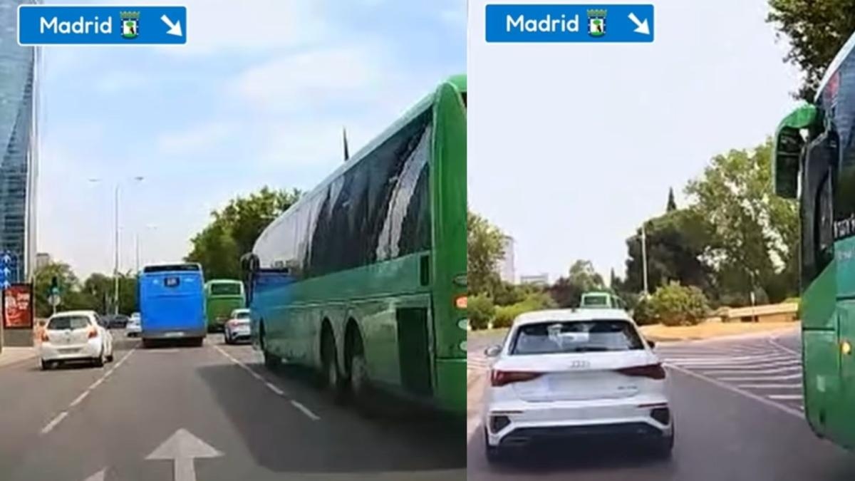 Un autista segnala un'infrazione al codice della strada per un autobus nel centro di Madrid, ma alla fine la tempesta di critiche si abbatte su di lui: "Sei il tipico autista rancoroso e senza alcuna empatia".