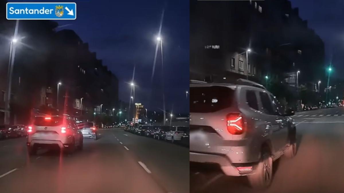 Bir sürücünün Santander'in ortasında yaptığı gerçeküstü sollama, kimseyi kayıtsız bırakmıyor: "Daha kötüsünü yapmak zor, isteseniz bile."