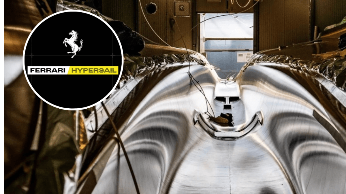 Ferrari solca il mare con l'Hypersail, il suo primo yacht progettato per "volare" sulle onde.
