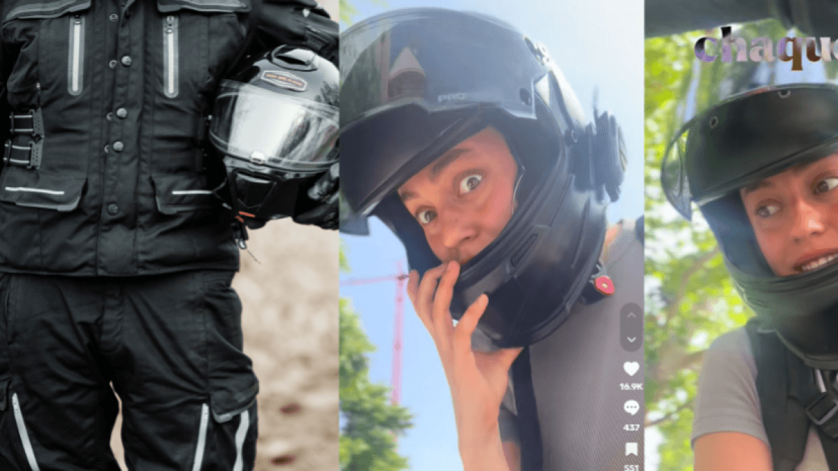 La Guardia Civil ammonisce una motociclista perché non è adeguatamente equipaggiata: "Se cadi senza indossare la giacca, la prima cosa che farà l'autista dell'ambulanza sarà graffiarti la pelle con una spazzola, fino a farti svenire".