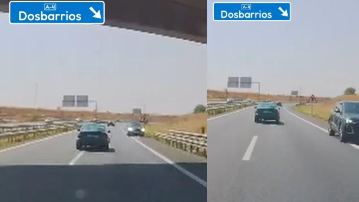 Shocking video of a driver who runs head-on into a car traveling the wrong way on a Toledo highway: "Video to the police and report"
