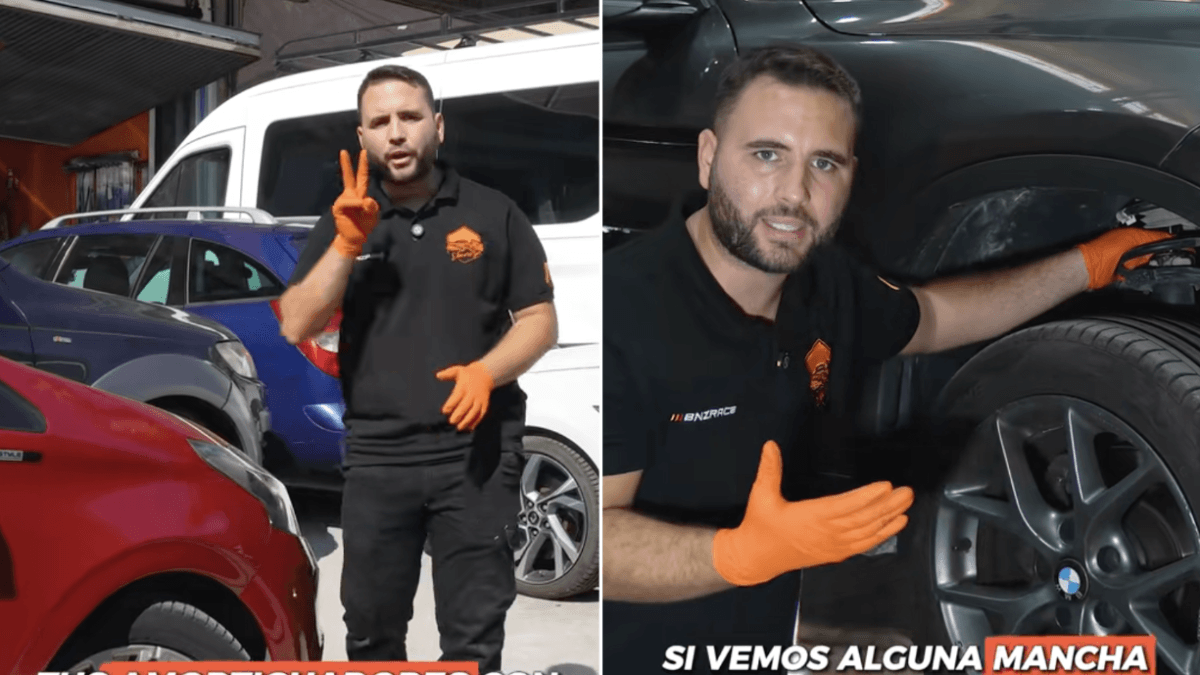 Juan José, mechanic: "Shock absorbers are essential for safety; you can check if they're in good condition with these two simple steps."
