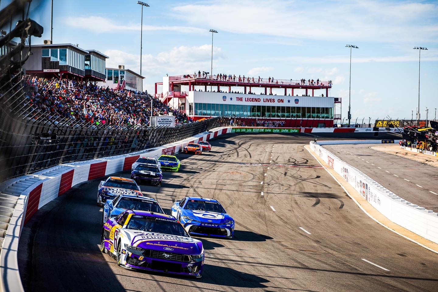 Keselowski Wins Heat One; Logano Second in Heat Two