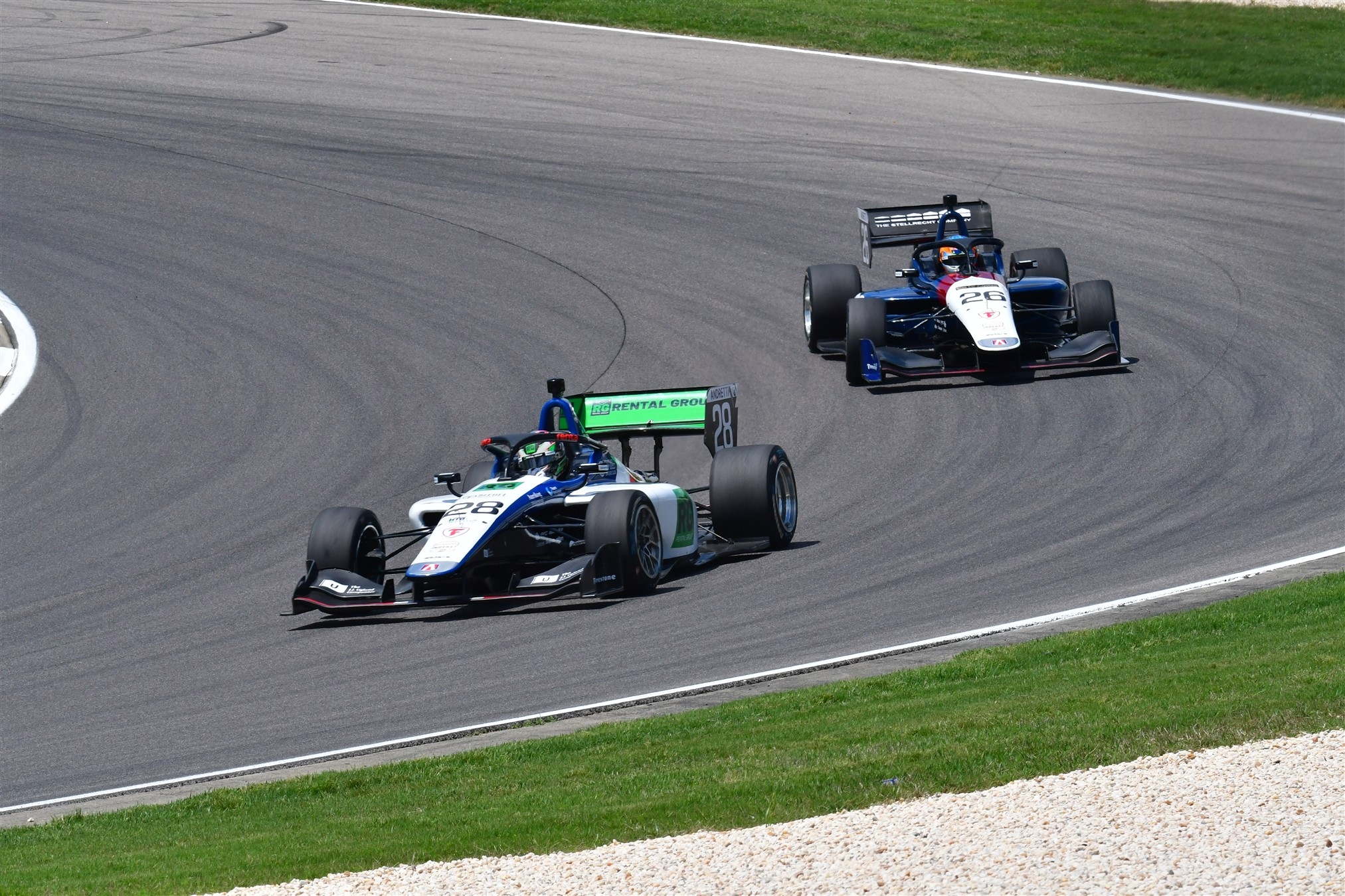 Hauger Manages Mixed Conditions Best To Win INDYNXT Pole at Barber