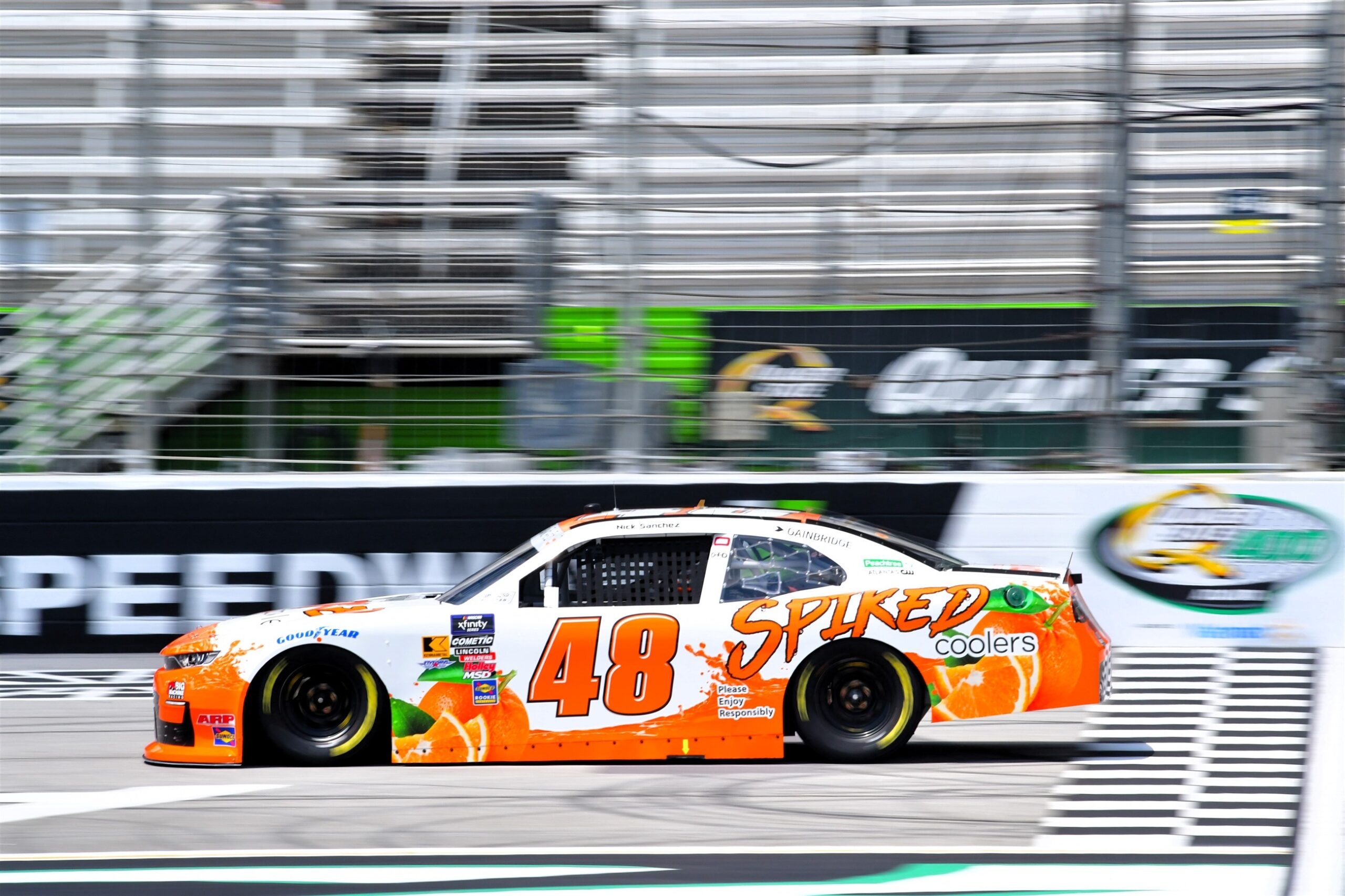 NICK SANCHEZ CONSIGUE SU PRIMERA VICTORIA EN LA XFINITY SERIES EN LA WILD FOCUSED HEALTH 250