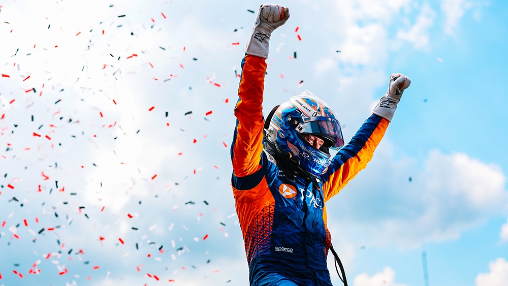 Dixon conquista la vittoria da record a Mid-Ohio dopo un raro errore di Palou