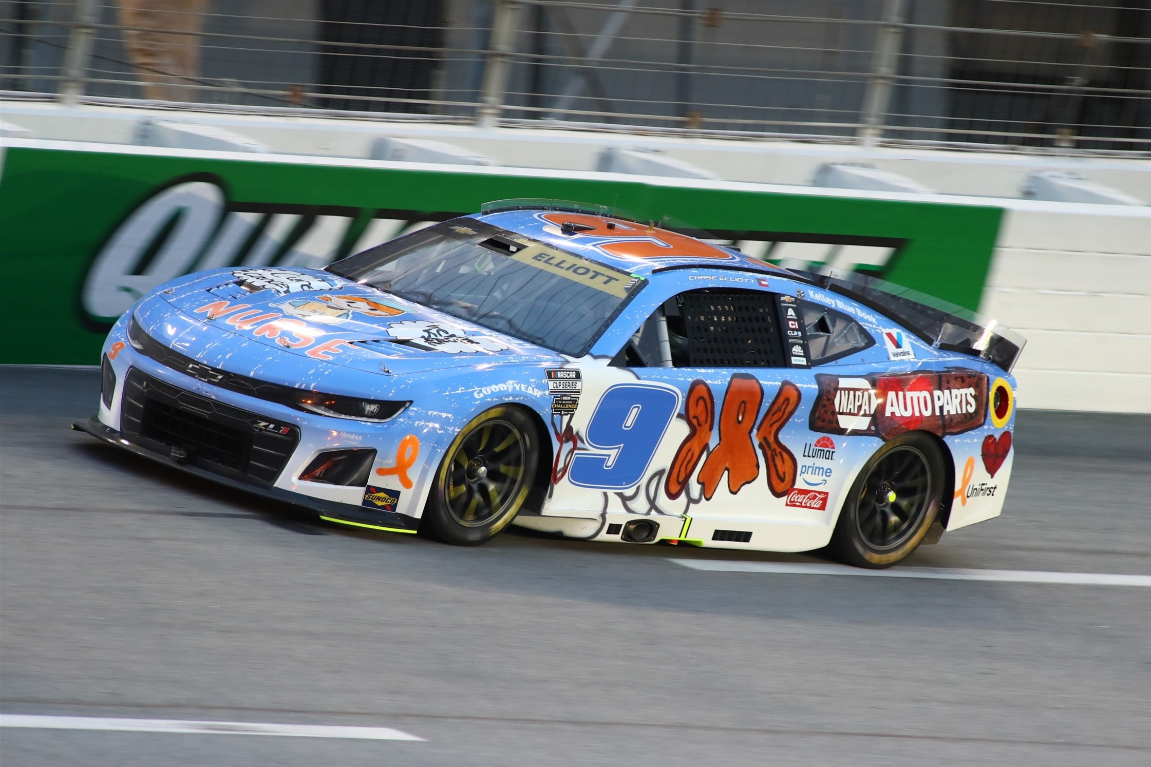 CHASE ELLIOTT WINS THE QUAKER STATE 400 AT ECHO PARK SPEEDWAY IN ATLANTA