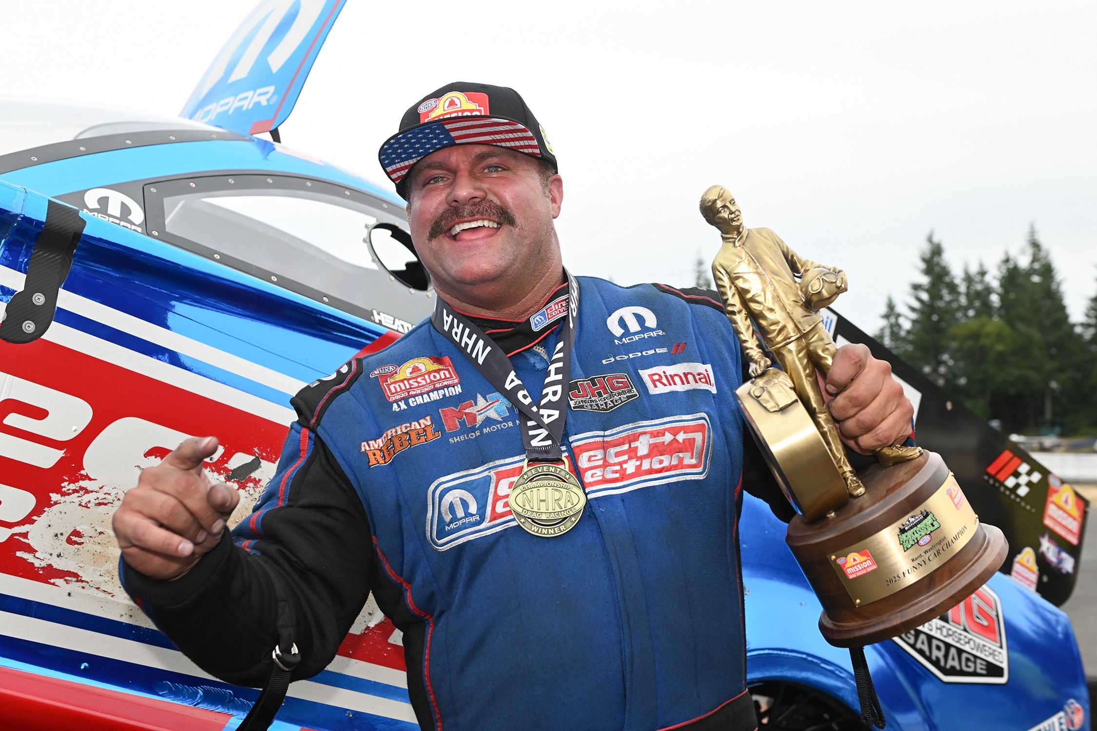 Riepilogo dell'evento TSR per il Muckleshoot Casino Resort NHRA Northwest Nationals: HAGAN VINCE!