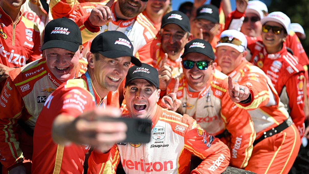 Power Breaks Penske Drought at Portland; Palou Claims Fourth Season Title