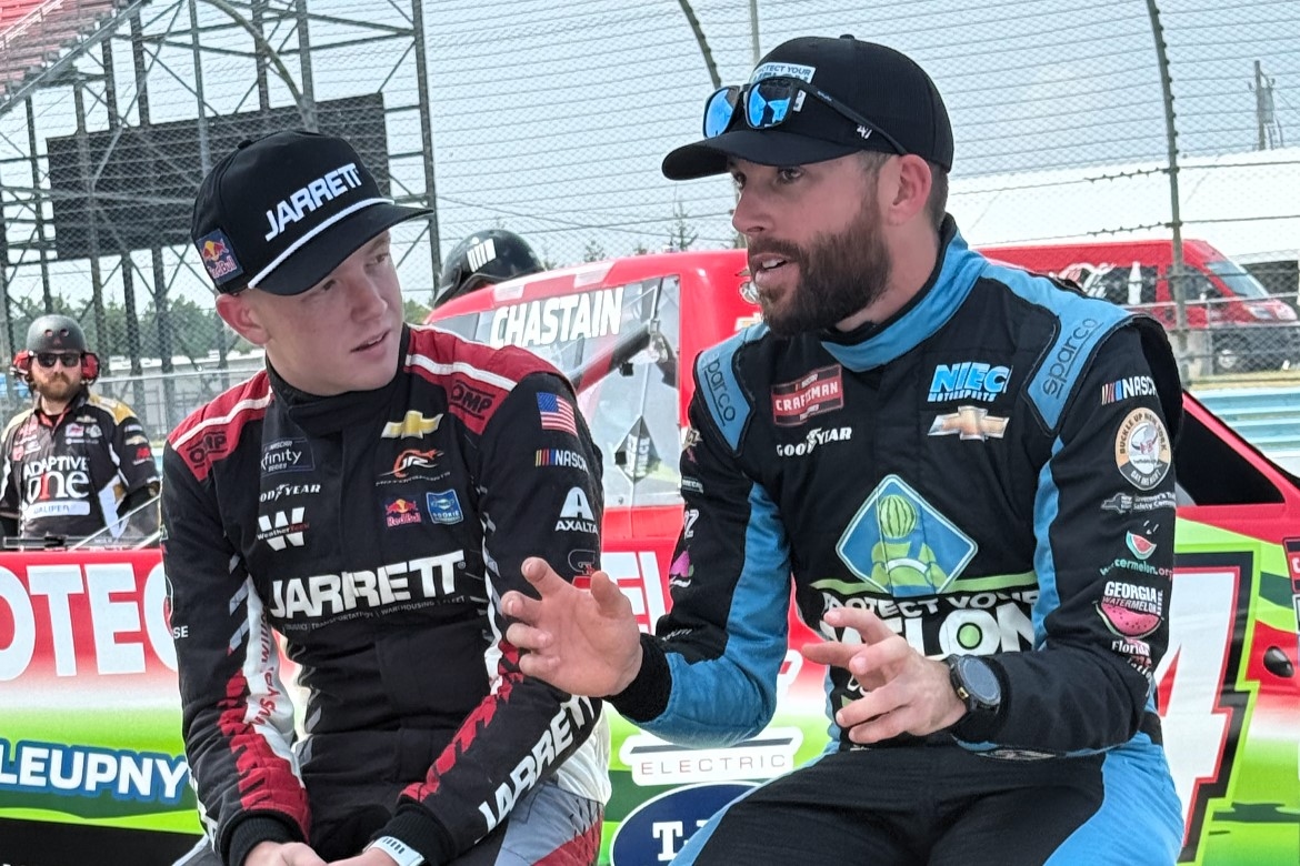 Connor Zilisch złamał obojczyk podczas upadku na Victory Lane w Watkins Glen
