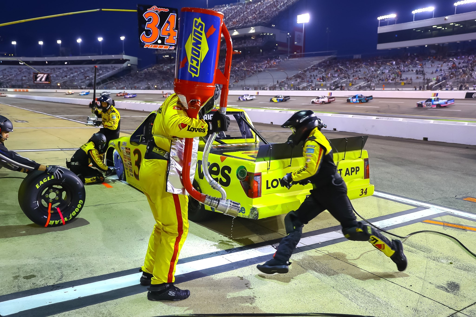 Riggs Punches Ticket to Round of 8 with Truck Series Win at Bristol