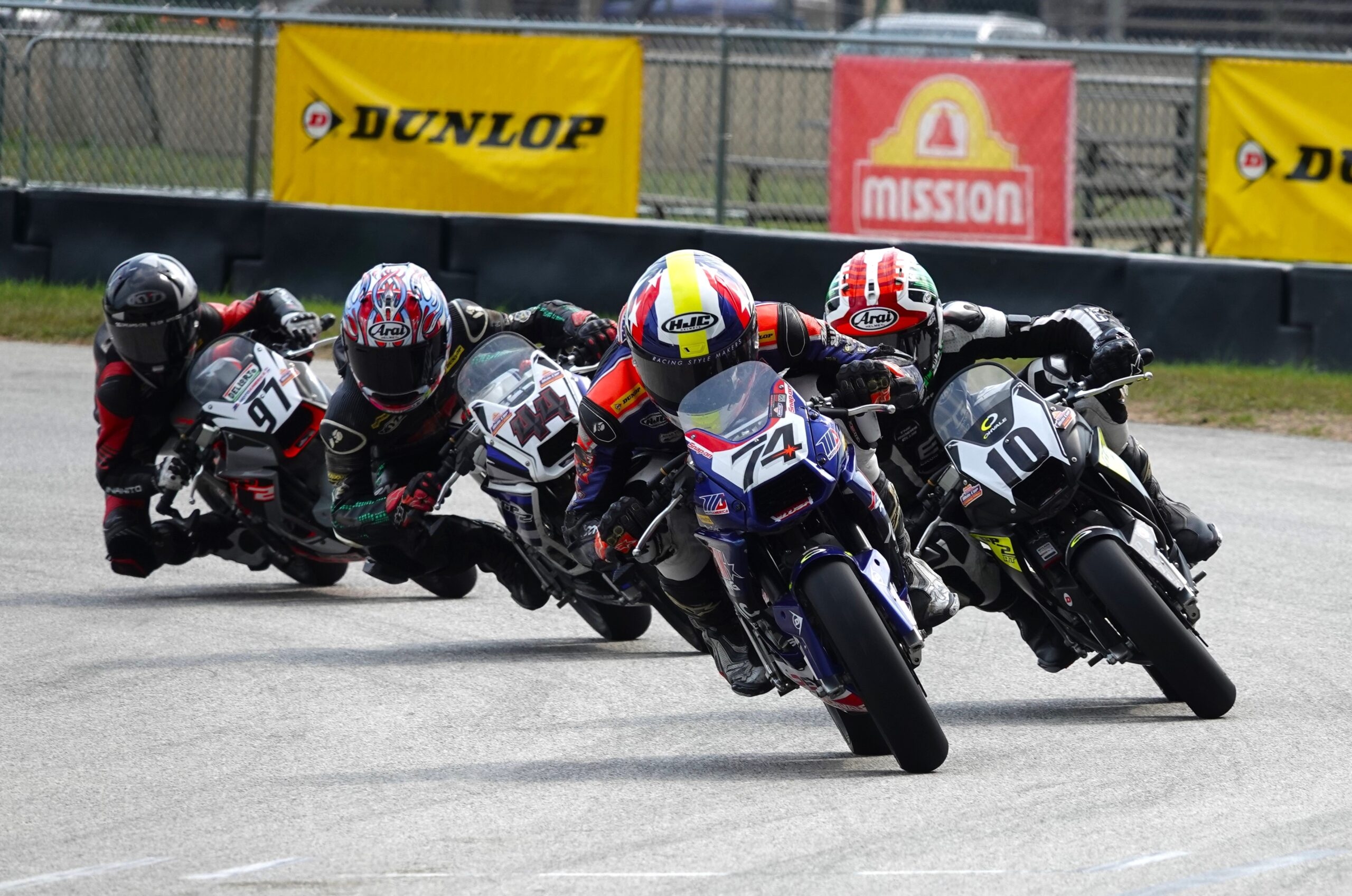 Dramatic Action And Wicked Weather Highlight Saturday At The MotoAmerica