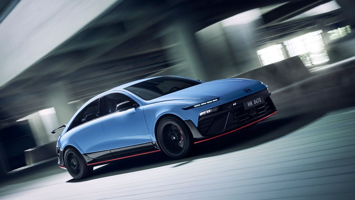 E un altro modello di punta: Hyundai svela la Ioniq 6 N, la bestia blu