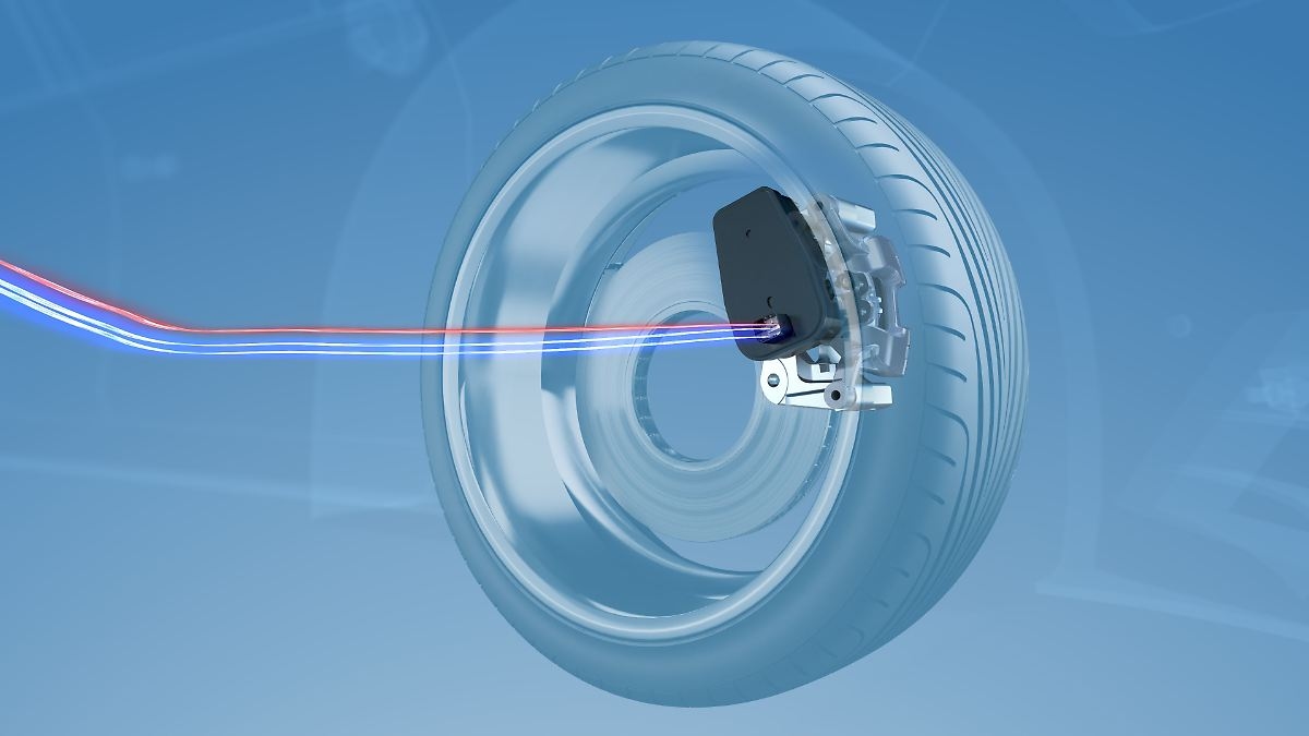 La chiave per la guida autonoma: la tendenza tecnologica all'IAA: la frenata tramite cavo