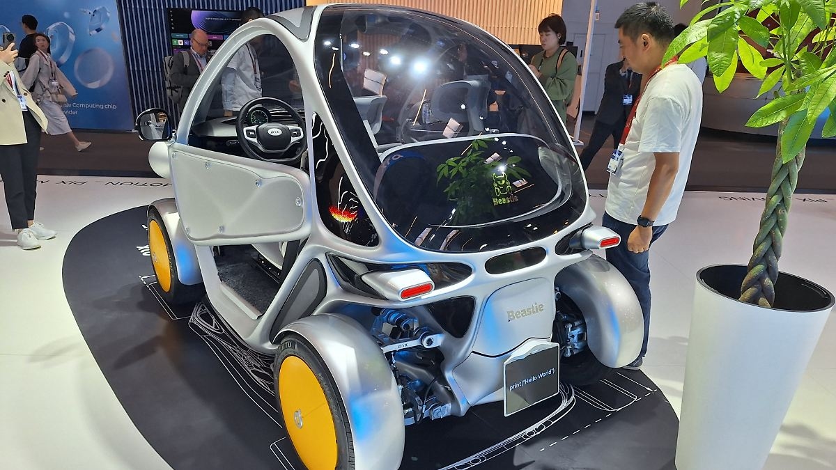 Unusual, smart and safe: The little stars of the IAA - from BMW to Xyte Mobility