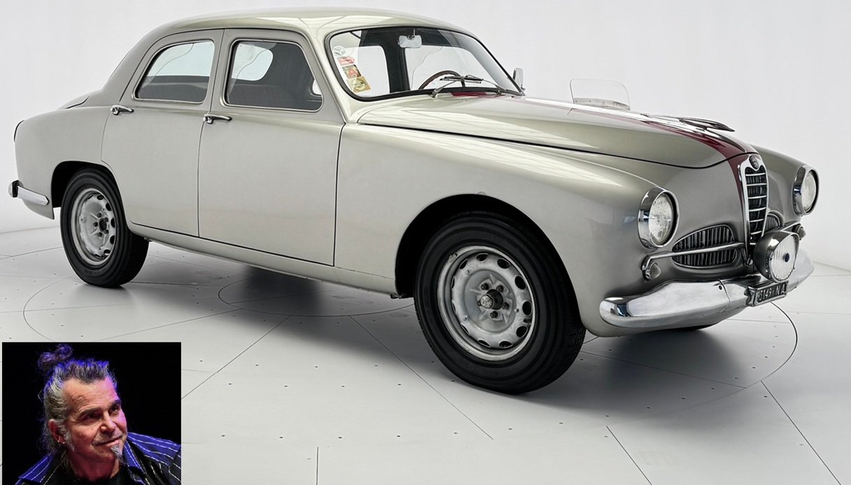 Piero Pelù's Alfa Romeo up for auction: it's one of the most iconic models