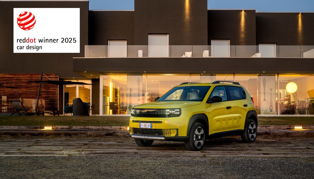 Fiat Grande Panda wins the Red Dot Award for 2025
