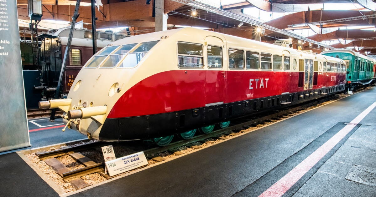 Транспорт. Дрезина Bugatti — поезд, спасший Этторе Бугатти от банкротства.