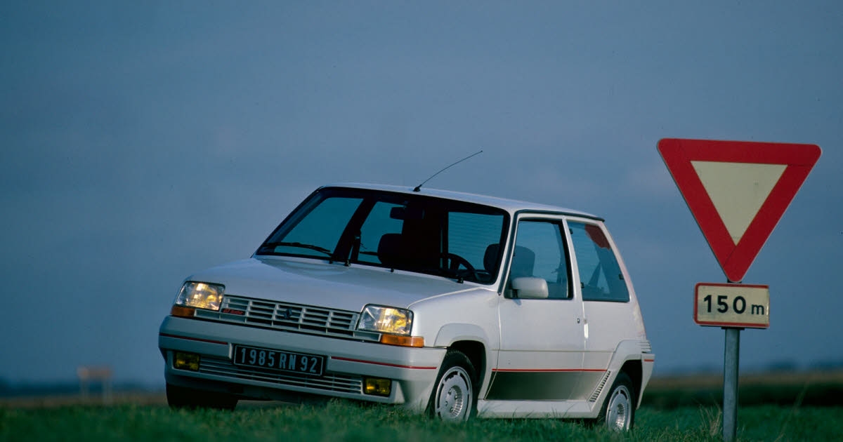 Automobile. Renault 5 GT Turbo, c’était la grande rivale de la Peugeot 205 GTI