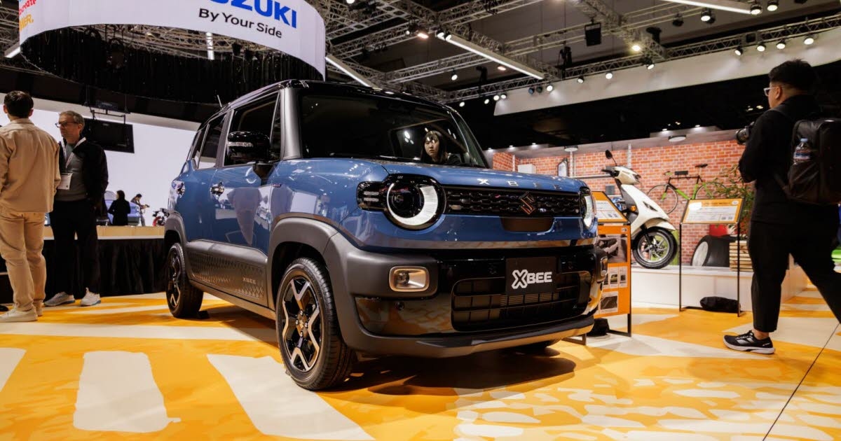 Японская выставка мобильности. Почему Suzuki XBee идеально подойдёт для Франции.